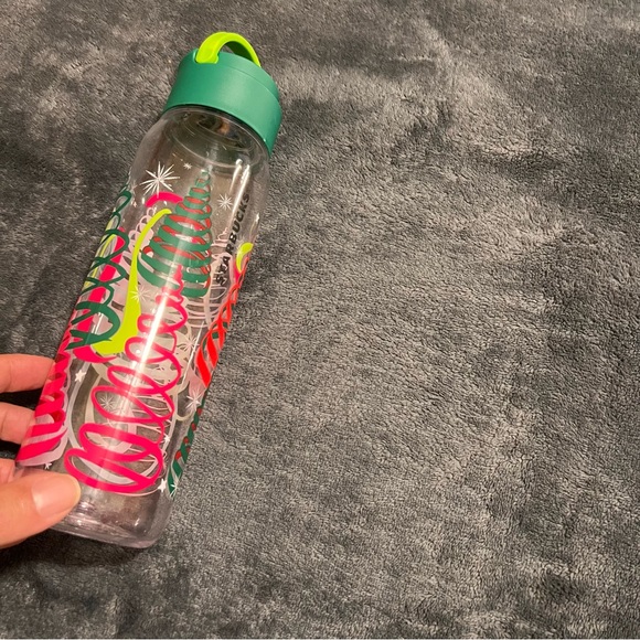Starbucks Festive Bottle with Green and Red Accents - Picture 6 of 11